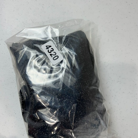 Halston Heritage Women's Metallic Stretch Sweater Midi Dress Sliver/Black Size S - Picture 10 of 10